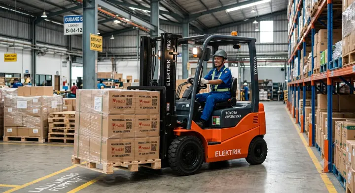 Transformasi Logistik Masa Depan: Evolusi Baterai Lithium-Ion dan Peran Forklift Otonom (AGV/AMR) da