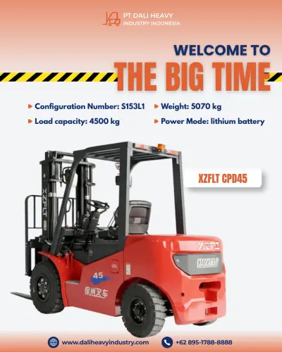 Forklift XZFLT 4.5 Ton di Cikarang