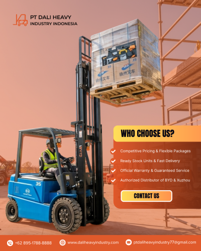 Mengapa Memilih PT Dali Heavy Industry Indonesia untuk Kebutuhan Forklift Anda?